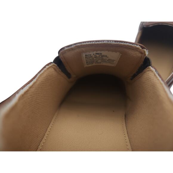 SONOMA Goods For Life® Boys Slip-On Brown Dress Loafer Shoes‎ sz 7 Youth - Picture 5 of 10